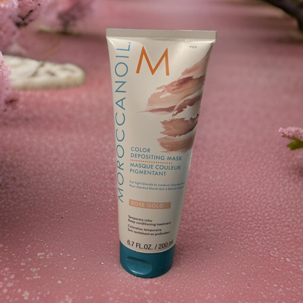 Moroccanoil Depositing Color Mask  Rose Gold 6.7 oz